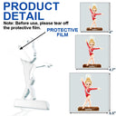 Gift For Yourself, Gift For Women, Gift For Men, Happy, Christmas - 3D Effect Gymnastic Girl - Personalized Custom Shaped Acrylic Ornament