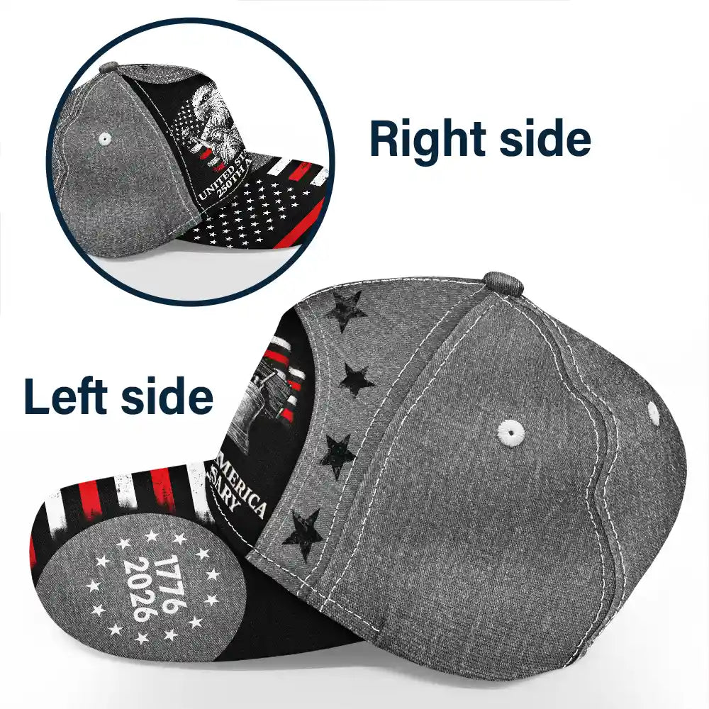 Independence Day,America 250th,Gift For Yourself,Happy,No Custom,Gift For Women,Gift For Men - 250th Anniversary US Independence Day Eagle - Classic Cap