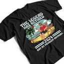 The Legend Has Retired Not My Problem Anymore Vintage - Personalized T Shirt