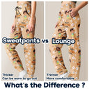 Custom Photo Best Mom Grandma Ever Cute Flower - Personalized Pajama Pants