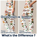 Gift For Husband,Gift For Men,Gift For Grandpa,Gift For Father,Happy - Custom Photo Best Dad Grandpa Ever Christmas Character - Personalized Pajama Pants