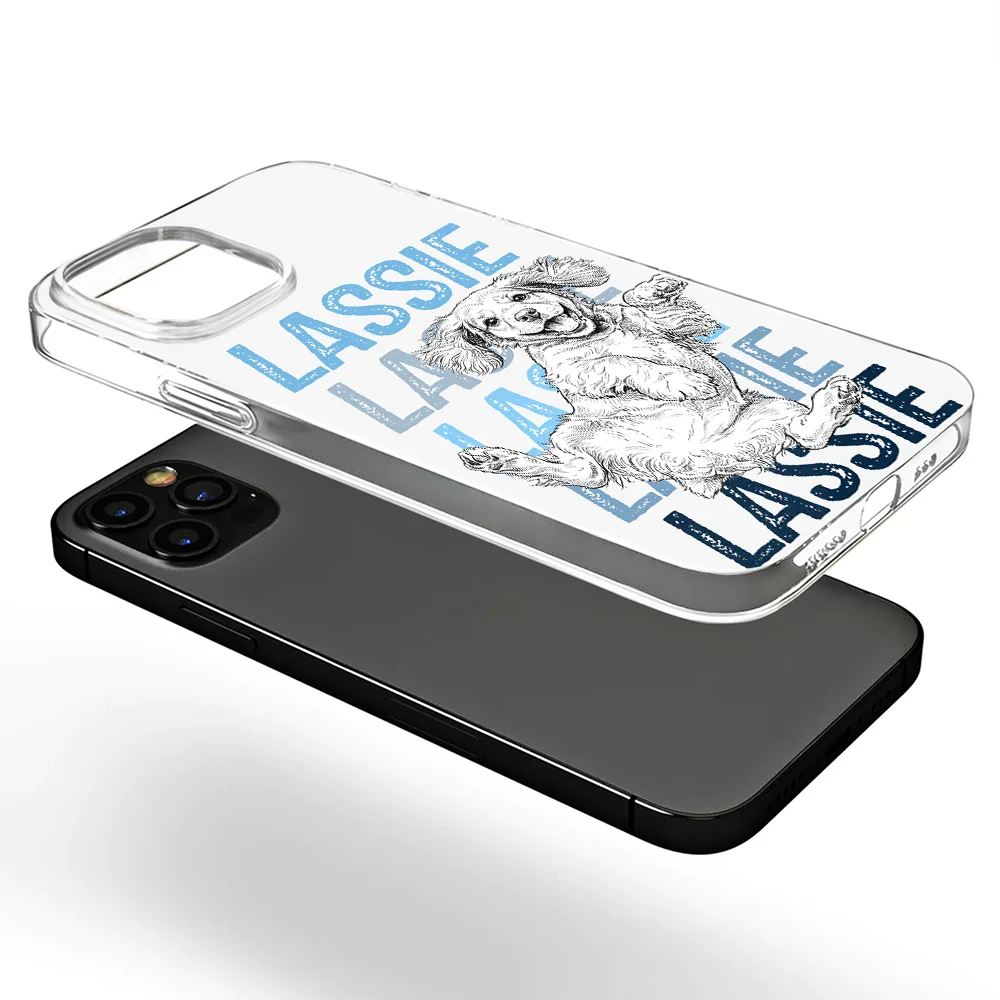 Custom Photo,Art Design,Pet Lovers,Adorable,Photo - Pencil Sketch - White BG - Custom Photo Pencil Sketch Art Dog Cat With Colorful Texts - Personalized Clear Phone Case