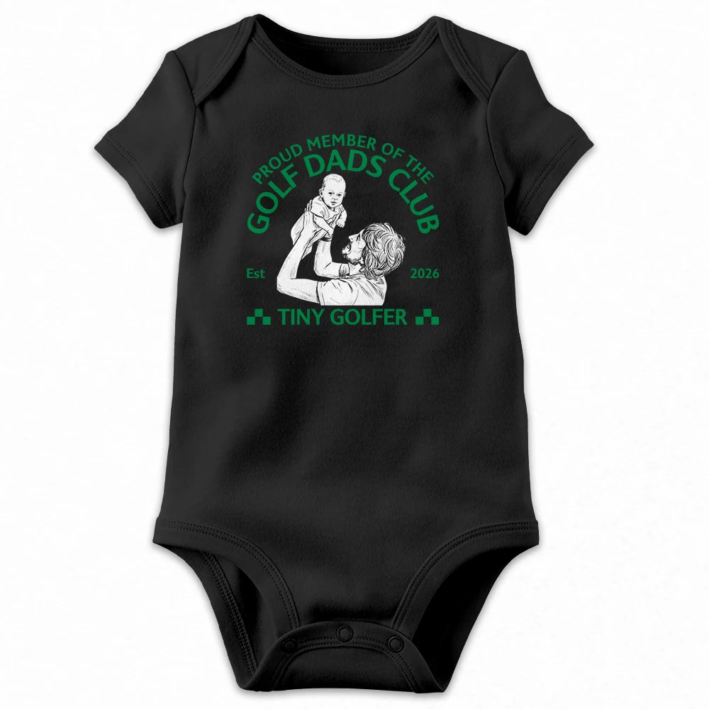 Gift For Father,Custom Photo,Art Design,Golf,Proud,Photo - Pencil Sketch - Remove BG - Custom Photo Pencil Sketch Proud Member Of The Golf Dads Club - Personalized T Shirt