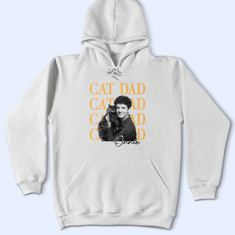 Custom Photo,Pet Lovers,Pet Mom,Pet Dad,Photo,Playful - Custom Photo Pet Lovers Pet Mom Pet Dad Lovely Portrait - Personalized T Shirt