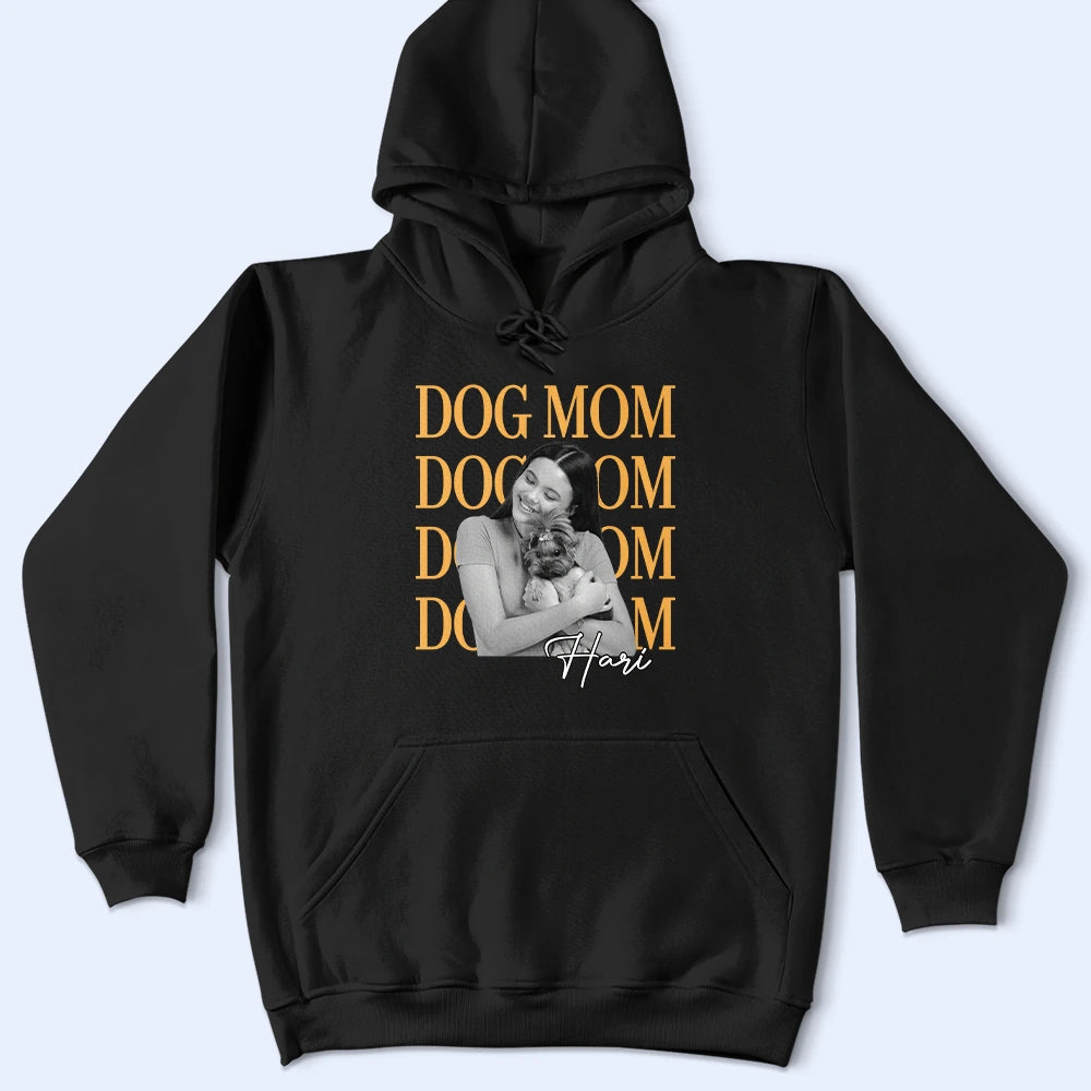 Custom Photo,Pet Lovers,Pet Mom,Pet Dad,Photo,Playful - Custom Photo Pet Lovers Pet Mom Pet Dad Lovely Portrait - Personalized T Shirt