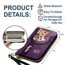 Cat Lovers - Cute Cats 3D Effect Aesthetic Pattern - Personalized Leather Long Wallet
