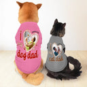 Custom Photo I Love My Dog Dad - Personalized Pet Shirt