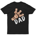 Gift For Father,Dad, Children - Dad Grandpa Fist Punch - Personalized T Shirt