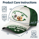 Dog Lovers,Pet Lovers,Dog Mom,Dog Dad,Pet Mom,Pet Dad - Dogs Make Me Happy - Personalized Classic Cap