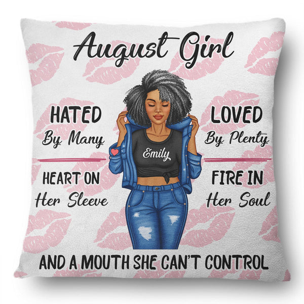 A Mouth She Can't Control - Gift For Yourself, Gift For Women - Personalized Pillow