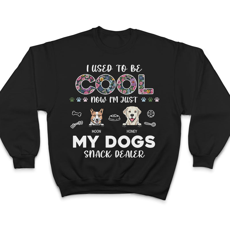 I'm Just My Dogs Snack Dealer - Gift For Dog Lovers - Personalized Custom T Shirt