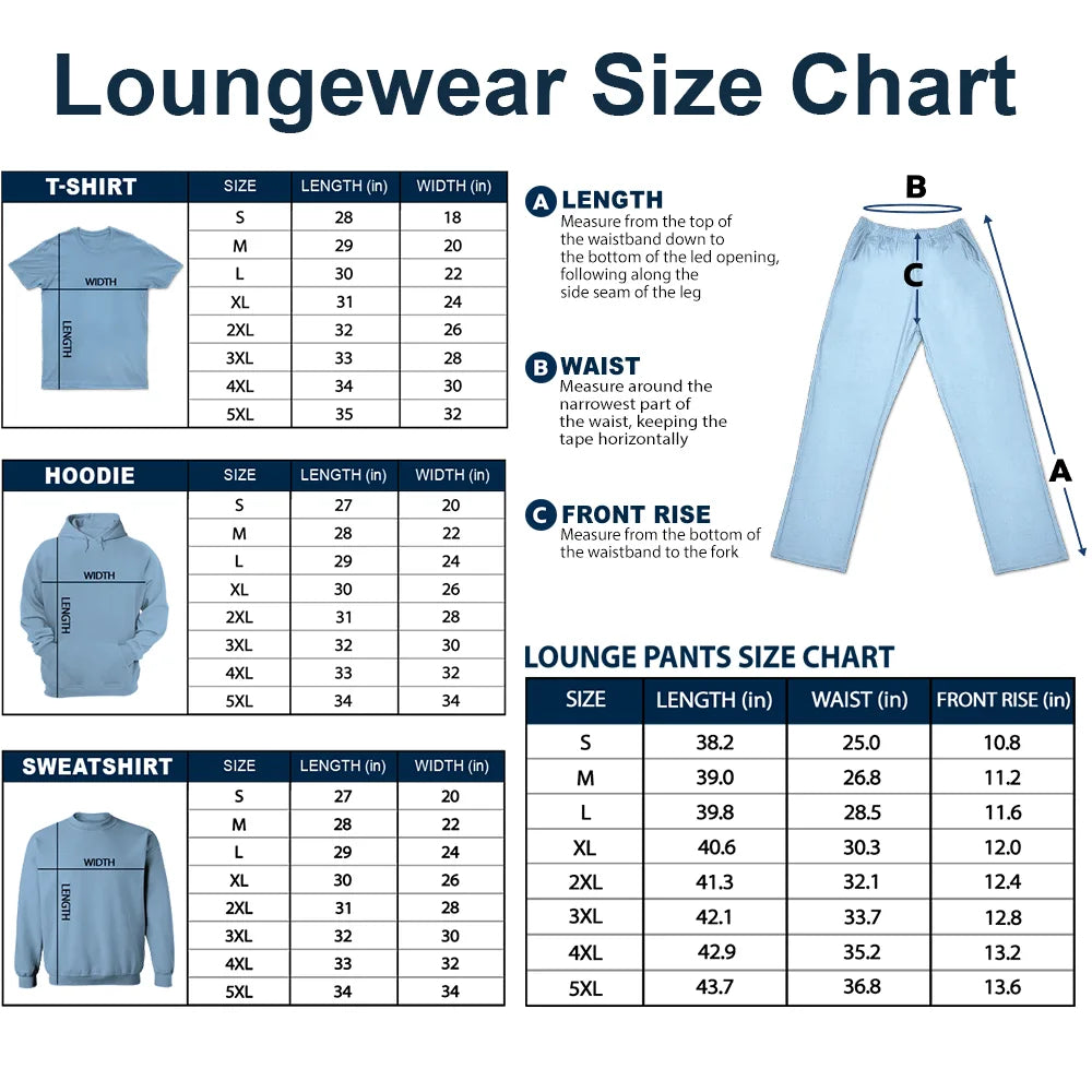 Gift For Father, Grandpa - Custom Photo Best Dad Grandpa Ever - Personalized Loungewear Set