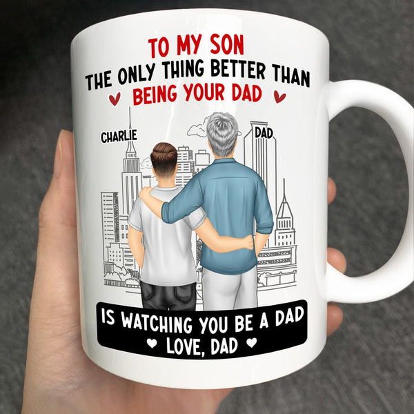 The Only Thing Better Than Being Your Parents Grandparents - Personalized Mug