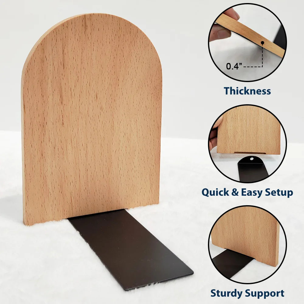 Best Teacher Ever - Personalized Wood Book Ends