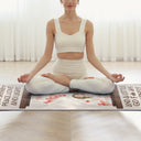 Mostly Peace, Love And Light - Gift For Yoga Lovers - Personalized Yoga Towel