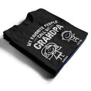 Gift For Grandpa,Gift For Grandparents,Gift For Father,Happ - My Favorite People Call Me Papa Kid Stick Figures - Personalized T Shirt