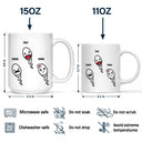 Gift For Father - Of All The Balls - Personalized Mug
