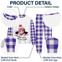 New baby,New Dad,New Mom,Happy - Baby Expecting Christmas On The Inside See You In - Personalized Unisex Pajamas Set