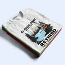 Not My Problem Anymore Vintage Fishing - Personalized T Shirt