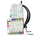 Custom Photo I Am Kind - Gift For Kid - Personalized Canvas Backpack
