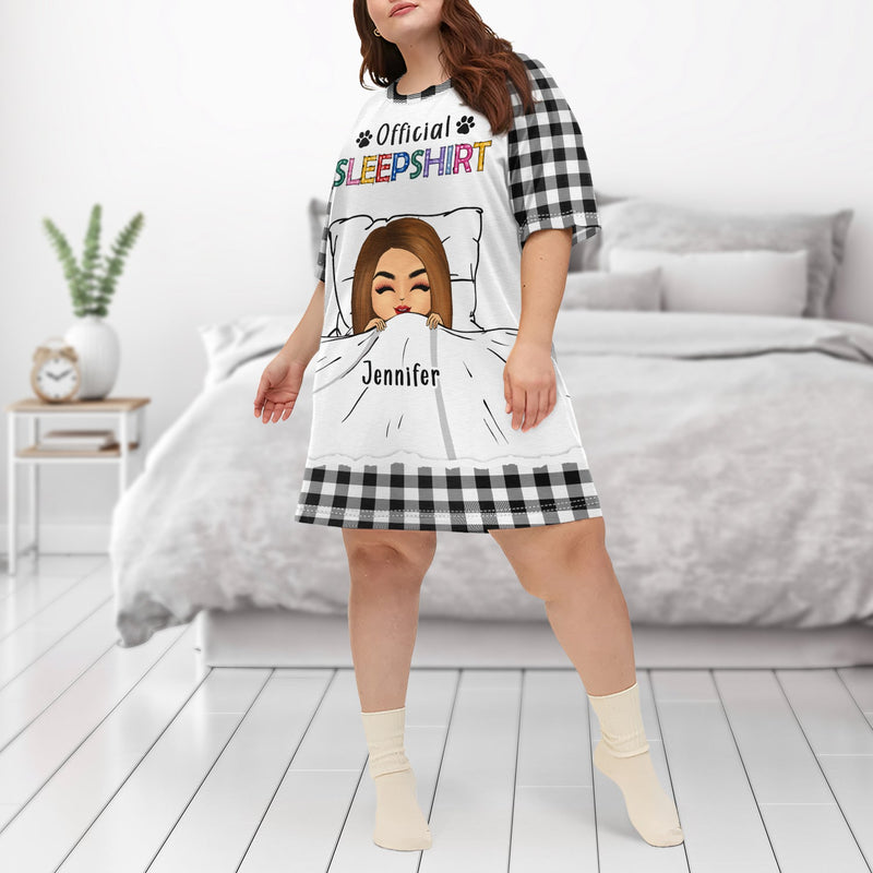 Official Sleepshirt - Gift For Women - Personalized Women's Sleep Tee