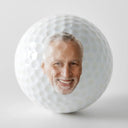 Funny,Golf,Retirement,Gift For Yourself,Gift For Men,Gift For Women,Gift For Husband,Gift For Grandpa,Gift For Father - Custom Photo Every Hit Feels Like It's Not My Problem Anymore Retirement - Personalized Golf Ball