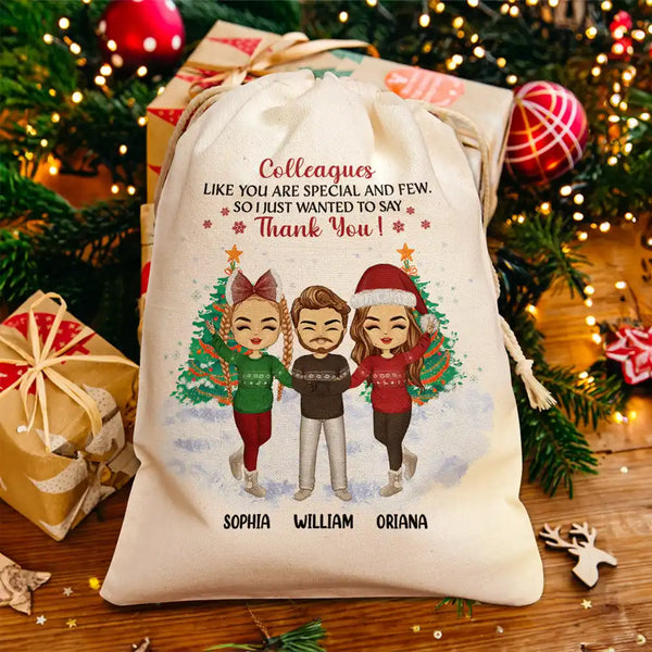 Colleagues Like You Are Special And Few - Personalized Favor Bag