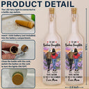 Gift For Daughter, Mom - Daughters (Adult), Funny - This Is A Reminder Mother Daughter - Personalized Bottle Light