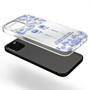 Gift For Yourself, Gift For Women, Gift For Bestie, Old Best friends, Love - Toile De Jouy Birth Flower Grow An Old Friend - 3D Effect Printed Phone Case, Personalized Clear Phone Case