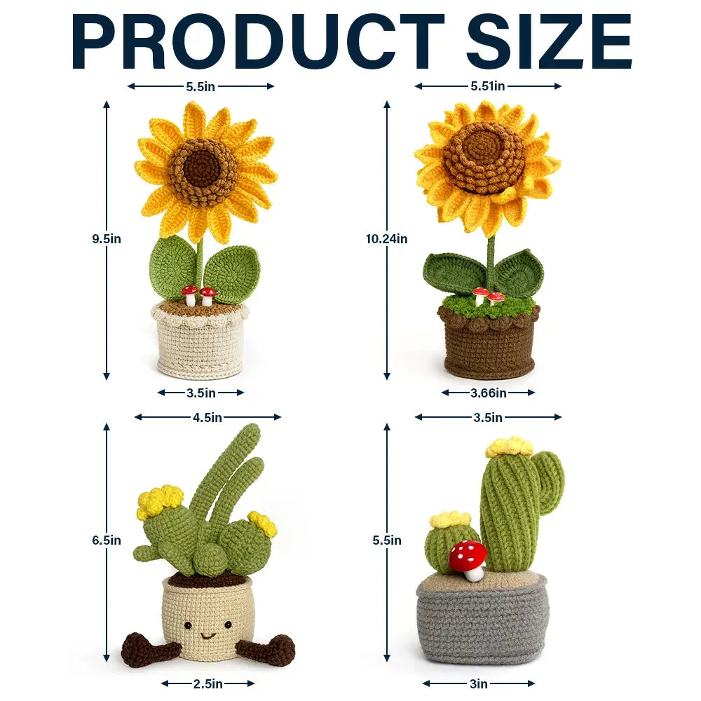 Family,Memorial,Custom Photo,Love - Custom Photo Memorial Look For Me In The Sunshine - Personalized Crochet Plant Pot