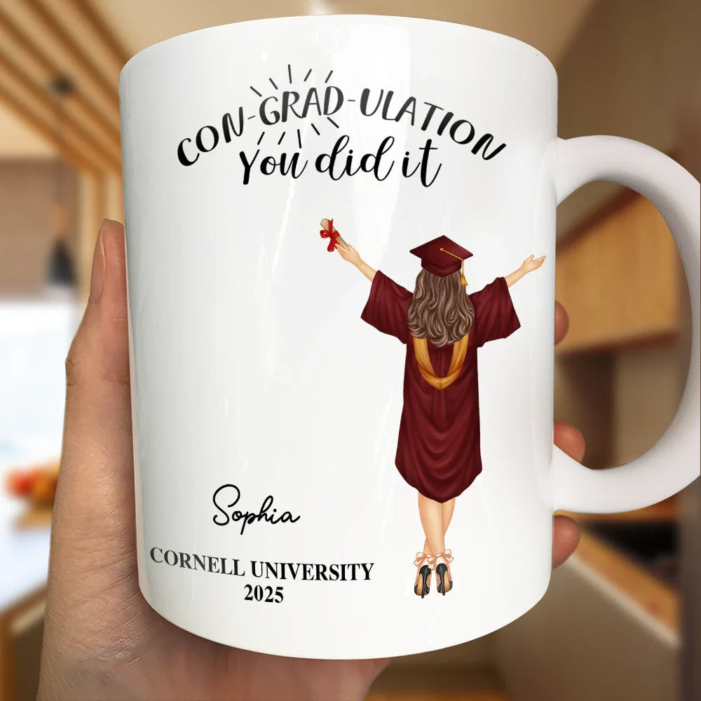You Did It - Personalized Mug