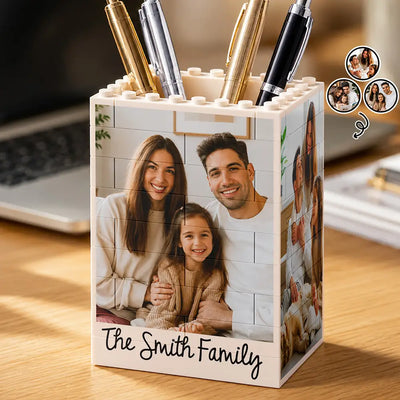 Building Block Pen Holder