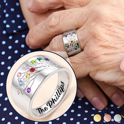 Birthstone Tree Ring