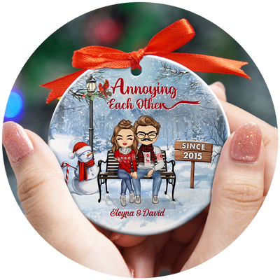 Christmas Ornament for Couple