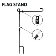 Warning Area Patrolled By Dogs And Cats - Outdoor Home Decor Gift For Pet Lovers - Personalized Flag