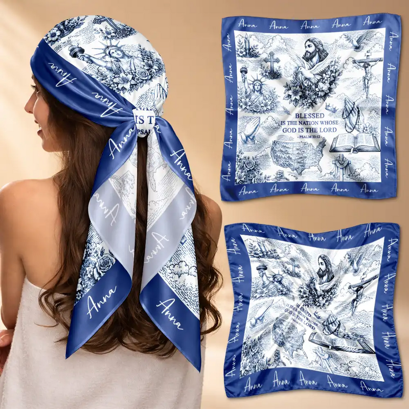 Gift For Yourself,Gift For Women,Happy,Independence Day,America 250th,Gift For Yourself,Gift For Women,Happy,Independence Day,America 250th - 250 Years Of America Blessed Is The Nation - Personalized Scarf