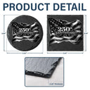Independence Day,America 250th,Family,Gift For Yourself,Happy - 250th Anniversary US Independence Day - Personalized Slate Coaster
