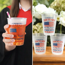 Independence Day,Family,America 250th,Proud - 250th Anniversary We The People - Personalized Frosted Cups