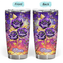 Gift For Mother,Gift For Grandma,Gift For Women,Love,Top Market - 3D Crystal Effect Roses Mom’s Everlasting Love - Personalized Tumbler