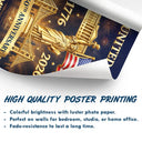 America 250th,Independence Day,Family,Proud,Custom Text - 3D Effect 250th Anniversary - Personalized Poster