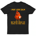 Gift For Yourself, Gift For Women, Gift For Men, Funny - 3D Effect Funny Chicken I've Pecked You - Personalized T Shirt