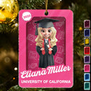 Gift For Yourself,Gift For Women,Gift For Men,Christmas,Happy,Graduation - 3D Effect Graduation Toy Box - Personalized Custom Shaped Acrylic Ornament