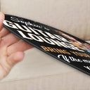 Gift For Women, Gift For Men, Gift For Yourself, Happy, Guitar - 3D Effect Guitar Player Music Lounge - Personalized Custom Shaped Metal Sign