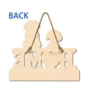 Top Market,Adorable,Pet Lovers,Vector - 3D Effect Home Is Where My Dogs Cats Are - Personalized Custom Shaped Wood Sign