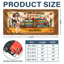 Teacher,Inspirational,Back To School,Vector - 3D Effect In This Classroom You Are Kind Loved - Personalized Horizontal Banner