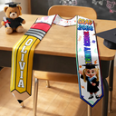 Gift For Kids, Gift For Grandkids, Grandpa - Grandkids, Grandma - Grandkids, Graduation, Happy, Top Market - 3D Effect Kid Graduation Kindergarten Preschool - Personalized Kid Graduation Stole
