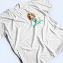 Nurse, Proud, Vector - 3D Effect Nurse Name - Personalized T Shirt