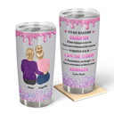 Gift For Daughter, Mom - Daughters (Adult), Gift For Women, Love, Top Market - 3D Effect Sometimes You Forget You Are Awesome - Personalized Tumbler