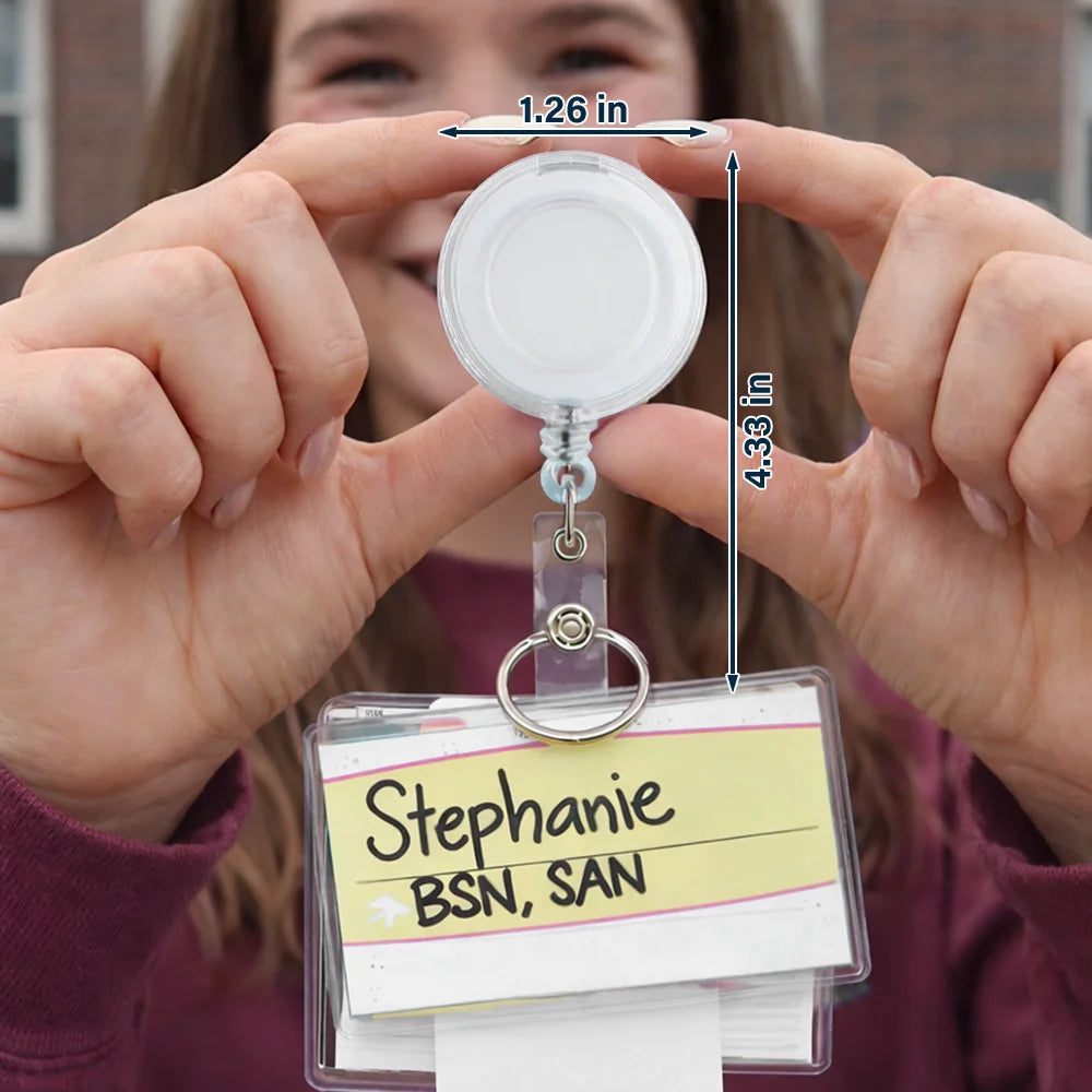 Top Market,Confident,Officer,Vector - 3D Effect Teacher Coworker Boss With Name - Personalized Badge Reel