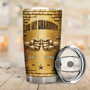 Gift For Son,Gift For Grandkids,Top Market,Icon,Inspirational - 3D Effect To My Son Just Do Your Best - Personalized Tumbler